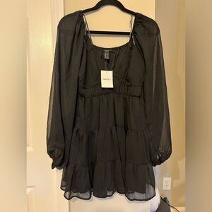 Forever 21 black dress NWT